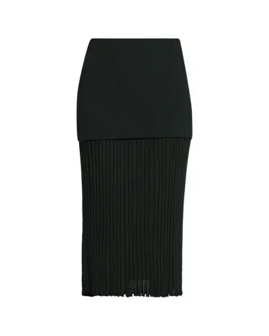 Proenza Schouler Luiza Rib-Knit Midi Skirt | Thumbnail 1 Proenza Schouler Luiza Rib-Knit Midi Skirt | Thumbnail 1