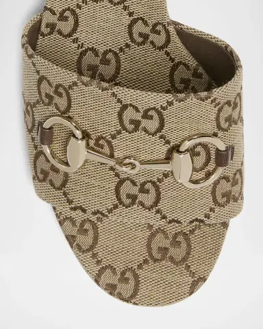 Gucci 55mm Siaga GG Monogram Canvas Block-Heel Sandals | Thumbnail 5 Gucci 55mm Siaga GG Monogram Canvas Block-Heel Sandals | Thumbnail 5