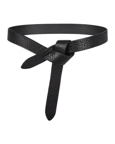 Isabel Marant Kirka Leather Pull-Through Belt | Thumbnail 1