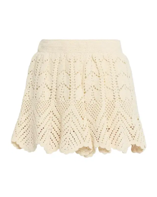 Awaken Lace Crochet Shorts