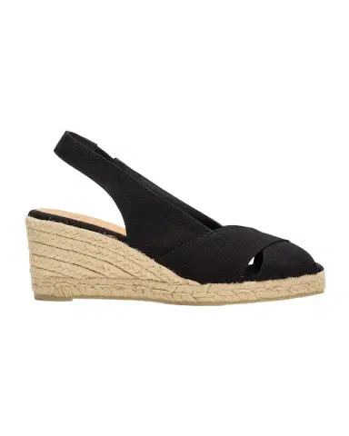Castañer 65mm Diana Canvas Espadrille Wedge Sandals | Thumbnail 1 Castañer 65mm Diana Canvas Espadrille Wedge Sandals | Thumbnail 1