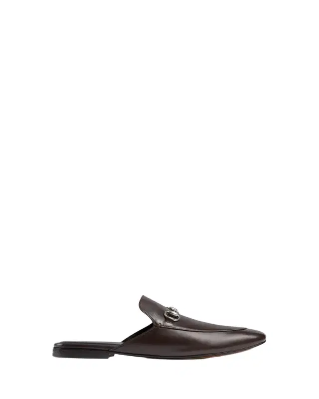 Men's Leather Horsebit Mules Men's Leather Horsebit Mules