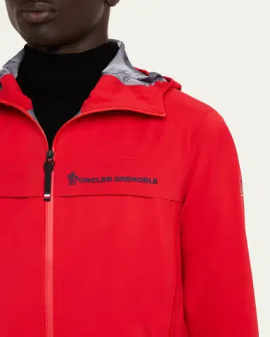 Moncler Men's Shipton Hooded Packable Gore-Tex Shell Jacket | Thumbnail 5 Moncler Men's Shipton Hooded Packable Gore-Tex Shell Jacket | Thumbnail 5