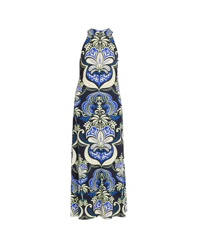 Cara Cara Asher Printed Halter Maxi Dress