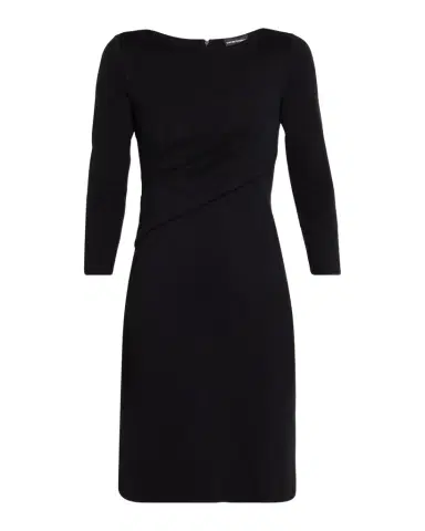 Emporio Armani Ruched 3/4-Sleeve Dress | Thumbnail 1