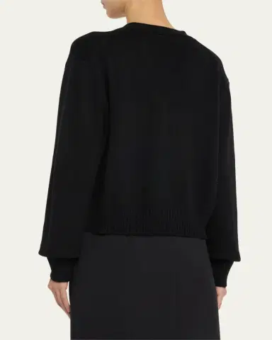 Lisa Yang Marion Cashmere-Silk V-Neck Cardigan | Thumbnail 8