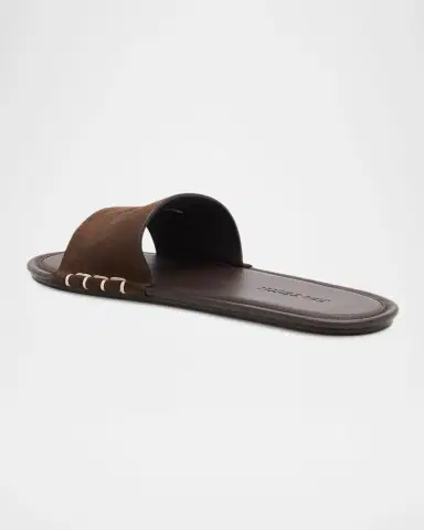 JW Anderson Men's Suede Loafer Slide Mules | Thumbnail 2 JW Anderson Men's Suede Loafer Slide Mules | Thumbnail 2
