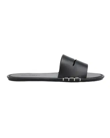 JW Anderson Men's Leather Loafer Slide Mules | Thumbnail 1
