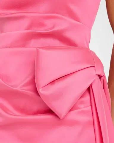Rickie Freeman for Teri Jon Strapless Side-Bow Mikado Column Gown | Thumbnail 5 Rickie Freeman for Teri Jon Strapless Side-Bow Mikado Column Gown | Thumbnail 5