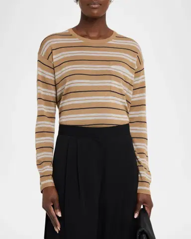 TWP 4Th St Striped Cashmere Top | Thumbnail 16
