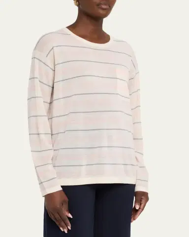 TWP 4Th St Striped Cashmere Top | Thumbnail 8