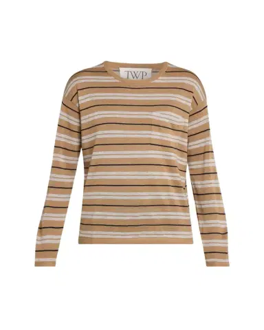 TWP 4Th St Striped Cashmere Top | Thumbnail 1