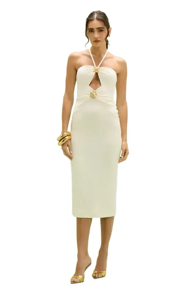 PatBo LUNA KNIT MIDI DRESS