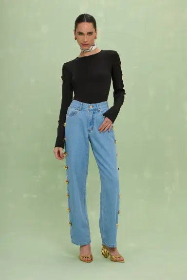 PatBo MARINA DENIM PANTS | Thumbnail 3