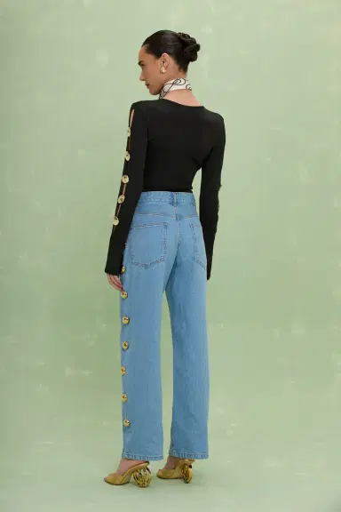 PatBo MARINA DENIM PANTS | Thumbnail 4