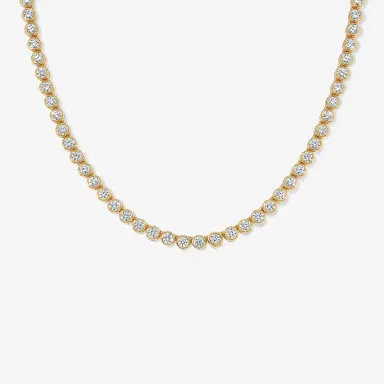 Stephanie Gottlieb Margot Bezel Tennis Necklace | Thumbnail 5 Stephanie Gottlieb Margot Bezel Tennis Necklace | Thumbnail 5