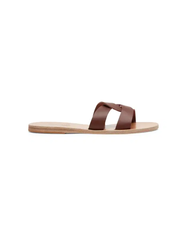 Emporio Sirenuse Ancient Greek Sandals Desmos Chestnut