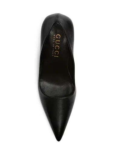 Gucci Women's Trinity 85MM Leather Pumps | Thumbnail 4 Gucci Women's Trinity 85MM Leather Pumps | Thumbnail 4