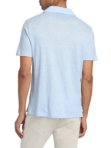 OFFICINE GÉNÉRALE Men's Simon Polo Shirt | Thumbnail 5 OFFICINE GÉNÉRALE Men's Simon Polo Shirt | Thumbnail 5
