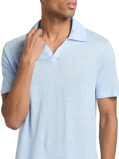 OFFICINE GÉNÉRALE Men's Simon Polo Shirt | Thumbnail 6 OFFICINE GÉNÉRALE Men's Simon Polo Shirt | Thumbnail 6