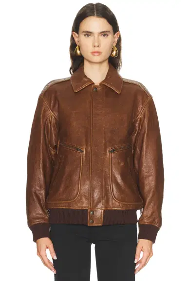 Saint Laurent Leather Jacket | Thumbnail 2 Saint Laurent Leather Jacket | Thumbnail 2