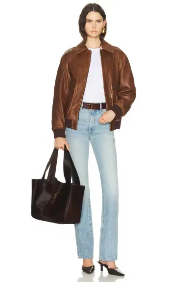 SLVRLAKE Jade High Rise Slim Boot Leg | Thumbnail 5 SLVRLAKE Jade High Rise Slim Boot Leg | Thumbnail 5