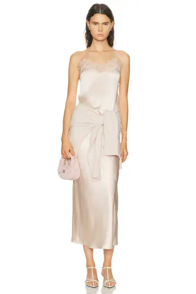 Sablyn Miranda Scallop Trim Skirt | Thumbnail 5 Sablyn Miranda Scallop Trim Skirt | Thumbnail 5