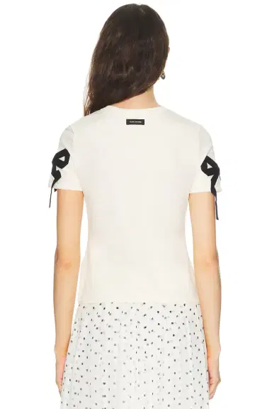 Marc Jacobs Bow Shrunken Tee | Thumbnail 4