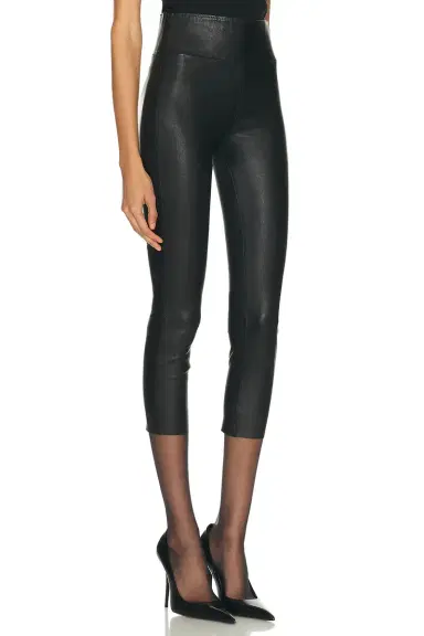 Sprwmn Capri Leather Pants | Thumbnail 2