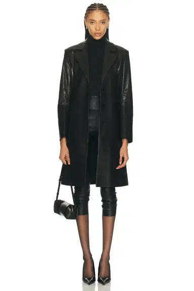 Sprwmn Capri Leather Pants | Thumbnail 5