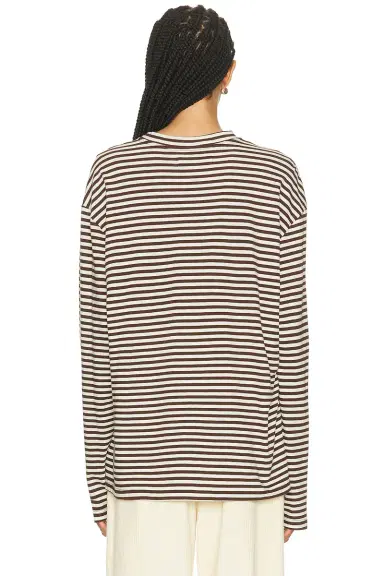 Sprwmn Long Sleeve Oversized Tee | Thumbnail 3