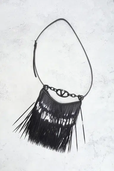 Valentino Garavani Valentino Garavani V Logo Moon Mini Hobo Bag | Thumbnail 2