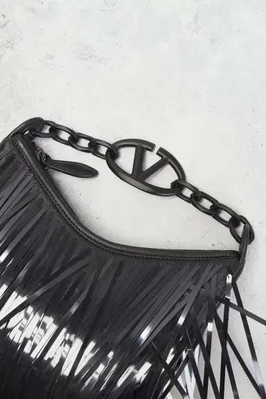 Valentino Garavani Valentino Garavani V Logo Moon Mini Hobo Bag | Thumbnail 5