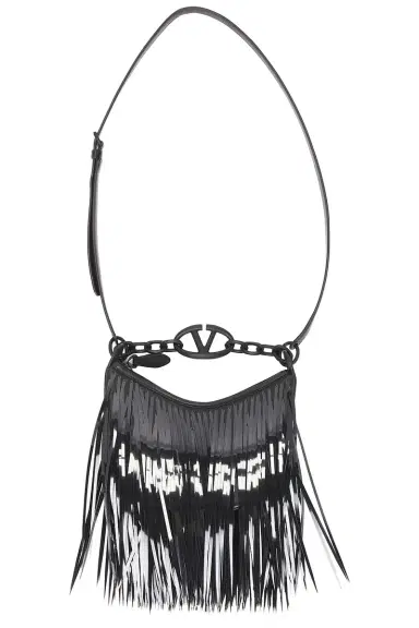 Valentino Garavani Valentino Garavani V Logo Moon Mini Hobo Bag | Thumbnail 1