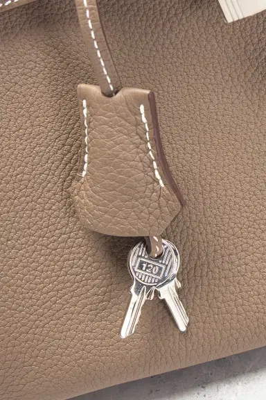 HERMÈS Hermes Togo Birkin 25 Handbag | Thumbnail 9