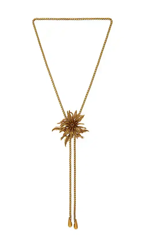 Cult Gaia Octavia Bolo Necklace