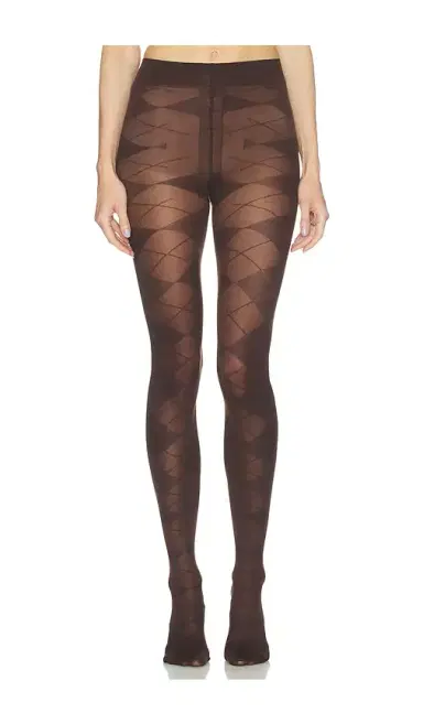 Swedish Stockings Rebecka Argyle Tights | Thumbnail 1