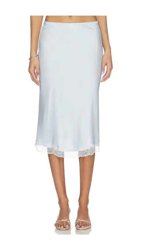 Rue Sophie Alva Lace Hem Skirt