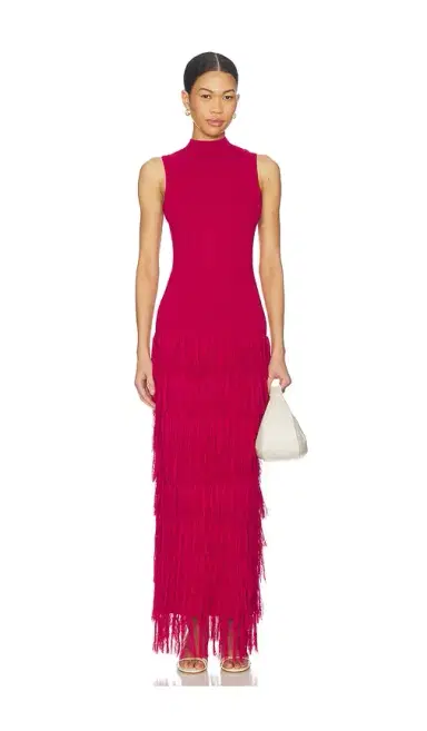 Yellow The Label Phoebe Fringe Dress | Thumbnail 2