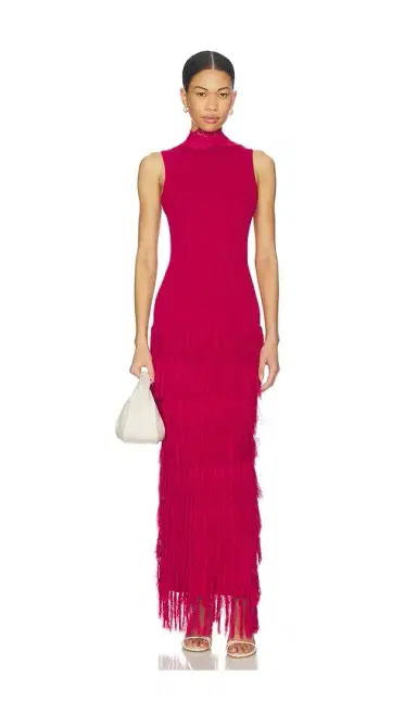 Yellow The Label Phoebe Fringe Dress | Thumbnail 1