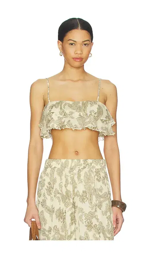 HEMANT AND NANDITA Ruffle Top