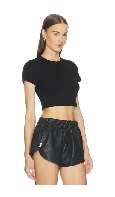 RE/DONE Cropped 60s Slim Tee | Thumbnail 2 RE/DONE Cropped 60s Slim Tee | Thumbnail 2