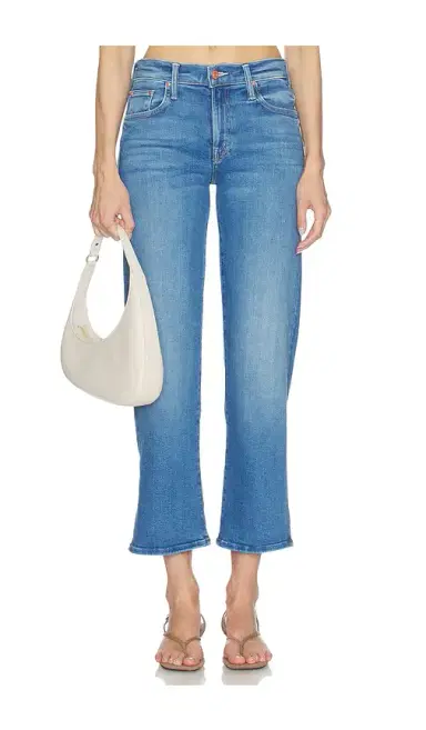 Mother The Mid Rise Zip Rambler Ankle Jeans | Thumbnail 1 Mother The Mid Rise Zip Rambler Ankle Jeans | Thumbnail 1