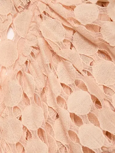 Ulla Johnson Women's Daevy Lace Ruffle Top - Blush - Size 8 | Thumbnail 7