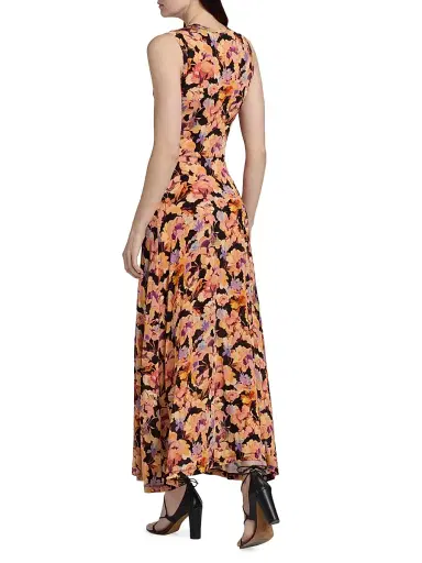 Ulla Johnson Women's Lina Floral Sleeveless Maxi Dress | Thumbnail 5 Ulla Johnson Women's Lina Floral Sleeveless Maxi Dress | Thumbnail 5