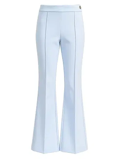 CALLAS MILANO Women's Lola Cropped Kick Flare Pants - Pale Blue - Size 8 | Thumbnail 1 CALLAS MILANO Women's Lola Cropped Kick Flare Pants - Pale Blue - Size 8 | Thumbnail 1