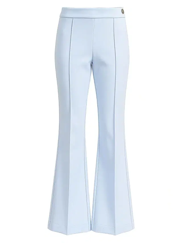 Women's Lola Cropped Kick Flare Pants - Pale Blue
