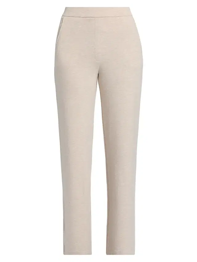 Majestic Filatures Women's French Terry Pants - Ecru Chine