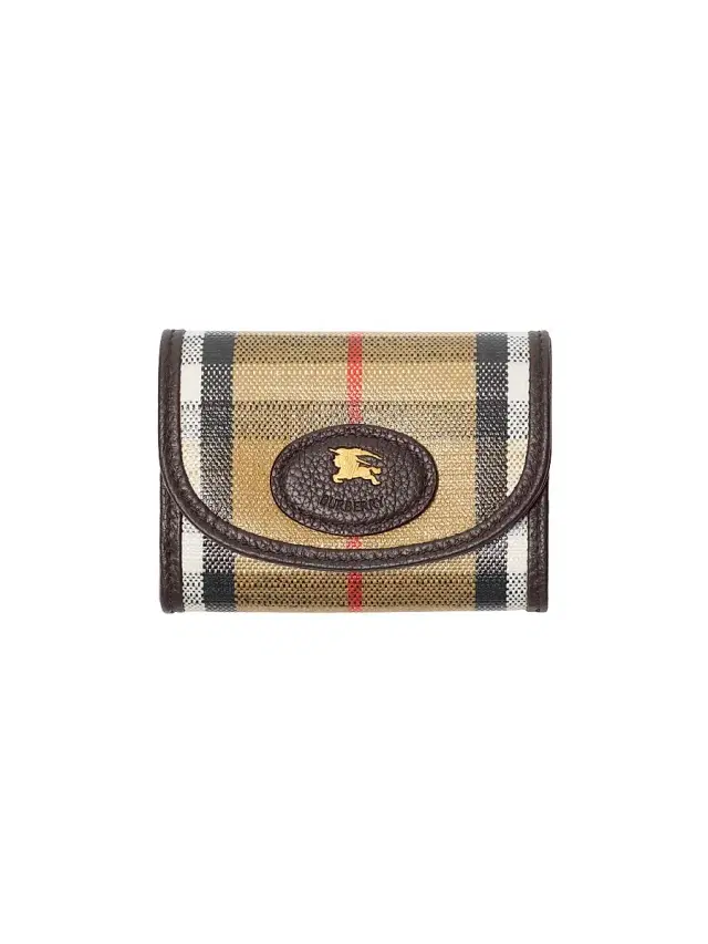Burberry Women's Highlands Check Coin Purse - Sand