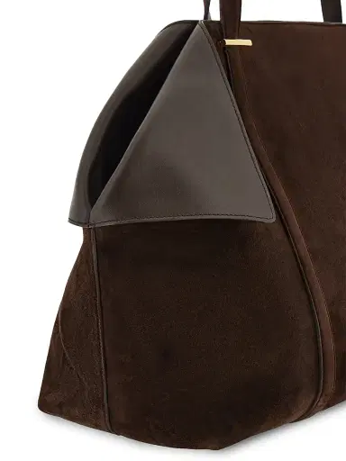 Ferragamo Women's Scarf Suede Tote Bag | Thumbnail 6 Ferragamo Women's Scarf Suede Tote Bag | Thumbnail 6